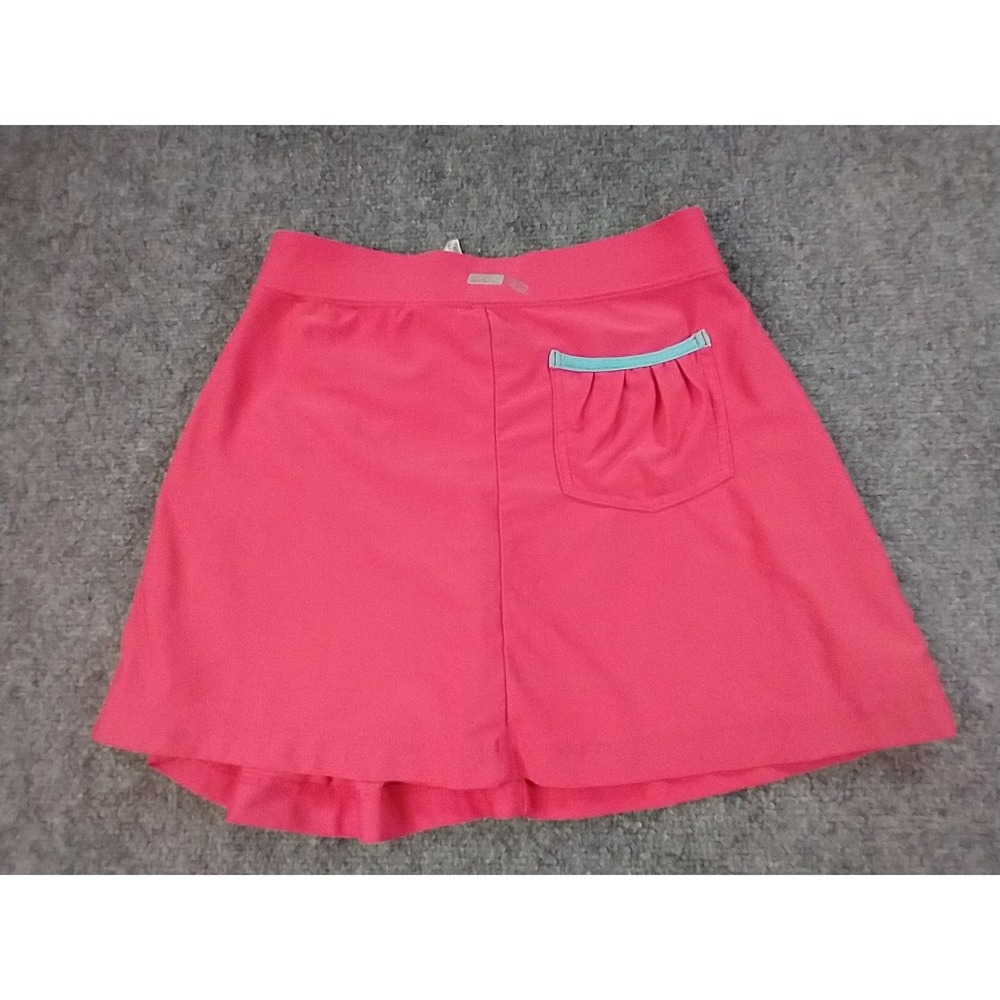 Nike Girls Dri-FIT Athletic Skort Pink Blue Pleated Tennis Golf Skirt Size L 14 - Picture 7 of 9